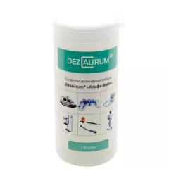 Салфетки дезинфицирующие Dezaurum "Альфа-Вайп" банка (120 шт)