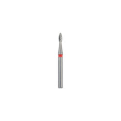 H379-012-FG Твердосплавный финир NTI, форма олива, красное кольцо, стандарт