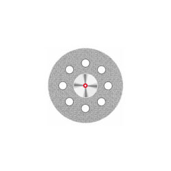 Диск алмазный Superflex (22 mm) NTI красный 8 отверстий двусторонний