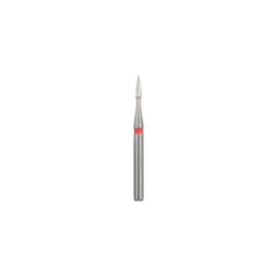H246-009-FG Твердосплавный финир NTI, форма пламевидная, красное кольцо, стандарт