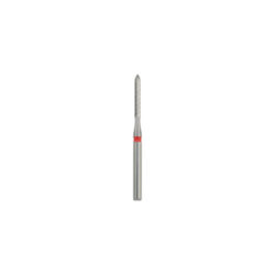 H283-010-FG Твердосплавный финир NTI, форма торпеда, красное кольцо, стандарт