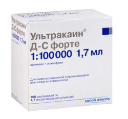 Ультракаин Д-С форте 1:1