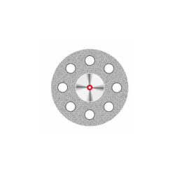 Диск алмазный Superflex (19 mm) NTI красный 8 отверстий двусторонний