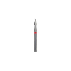 H390-014-FG Твердосплавный финир NTI, форма гренада, красное кольцо, стандарт
