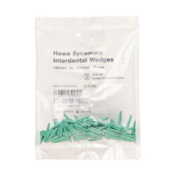 Клинья Sycamore Interdental Wedges - деревянные из платана, межзубные, зеленые (100 шт)