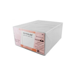 Шовный материал Glycolon USP 5-0, metric 1, HR 17, 70 см, фиолетовый