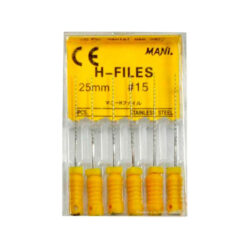 H-Files №15, 25 мм, MANI