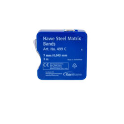 Матрицы ленточные стальные Hawe Steel Matrix Bands (толщина 0,045 мм, ширина 7 мм, длина 3 м)