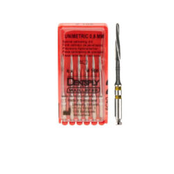 Дриль калибровочный Unimetric №208 желтый Dentsply (6шт)