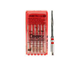 Дриль калибровочный Unimetric №308 красный Dentsply (6шт)