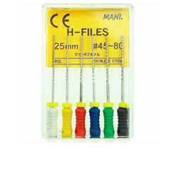 H-Files №45-80, 25 мм, MANI