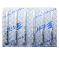 FlexMaster NiTi .06 №25, 25 мм, VDW, никель-титан (6 шт)