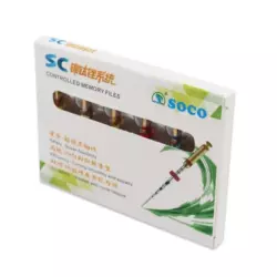 SOCO SC (Соко СК) машинные файлы с памятью формы, 04/40, 25 мм, блистер (6 шт)