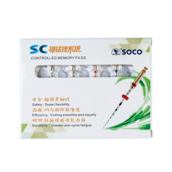 SOCO SC (Соко СК) машинные файлы с памятью формы, 04/20, 25 мм, блистер (6 шт)