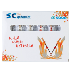 SOCO SC PRO (Соко СК ПРО) машинные файлы с памятью формы, ассорти, 25 мм, блистер (6 шт)
