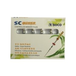 SOCO SC (Соко СК) машинные файлы с памятью формы, 04/35, 25 мм, блистер (6 шт)