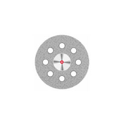 Диск алмазный Superflex (22 mm) NTI красный 8 отверстий двусторонний