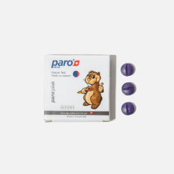 Таблетки для индикации зубного налёта Paro (Паро) Plaque, двухцветные (5 шт)