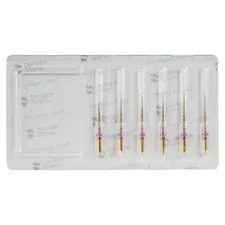ProTaper (ПроТейпер) Gold машинный S1, 25 мм, Dentsply, для лечения сложных случаев (6 шт)