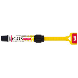 iGOS Universal BW - светоотверждаемый композитный материал на основе субмикронного керамического кластерного наполнителя с содержанием диоксида циркония. Основные характеристики: Объем: 4 г (2 мл) Тип: светоотверждаемый композит Состав: керамо-кластерный наполнитель с диоксидом циркония Производитель: Yamakin Преимущества: Уникальная технология керамо-кластерных наполнителей Постоянное выделение фтора Способность накапливать фтор из зубной пасты Высокая прочность реставраций Отличные манипулятивные свойства (не прилипает к инструментам) Отличная полируемость Длительное сохранение блеска Широкий выбор оттенков Показания к применению: Прямая и непрямая реставрация фронтальных и жевательных зубов Пломбирование полостей всех классов по Блэку Устранение дефектов эмали Восстановление керамических и композитных реставраций Надстройка культи Шинирование Изготовление виниров, вкладок и накладок